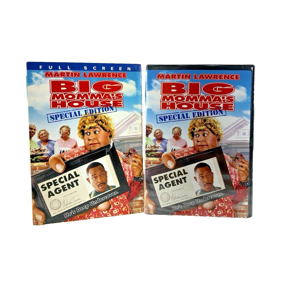 Big Momma's House 2000 Vintage 20th Century Fox Full Screen DVD New Sealed